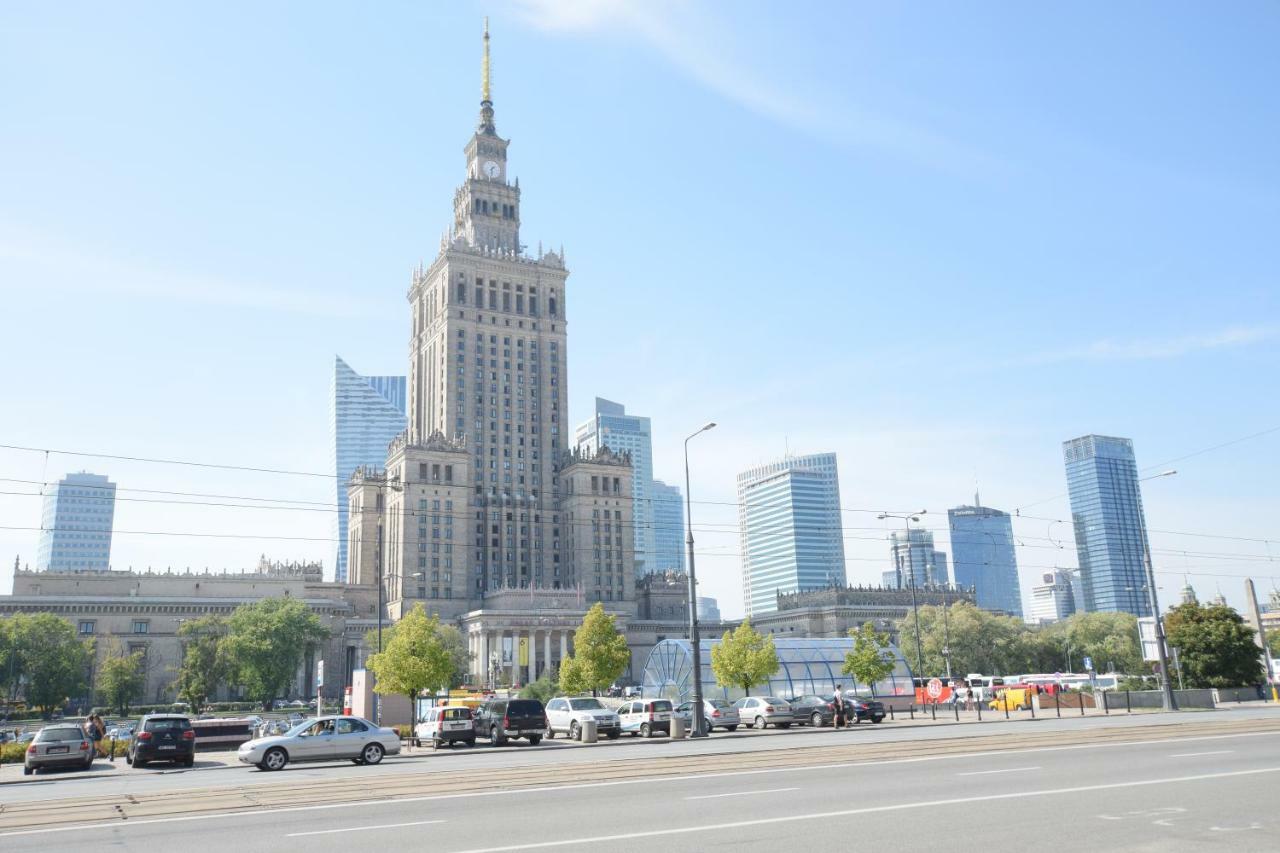 Elegant Apartment Panoramic Warsaw Exterior photo