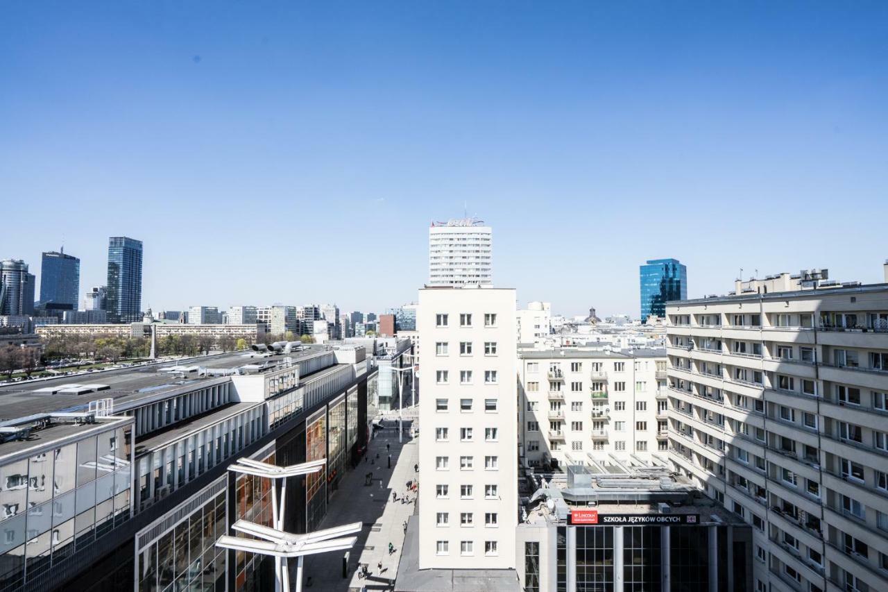 Elegant Apartment Panoramic Warsaw Exterior photo